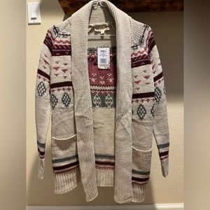 NWT Pink Republic Cardigan Size Small